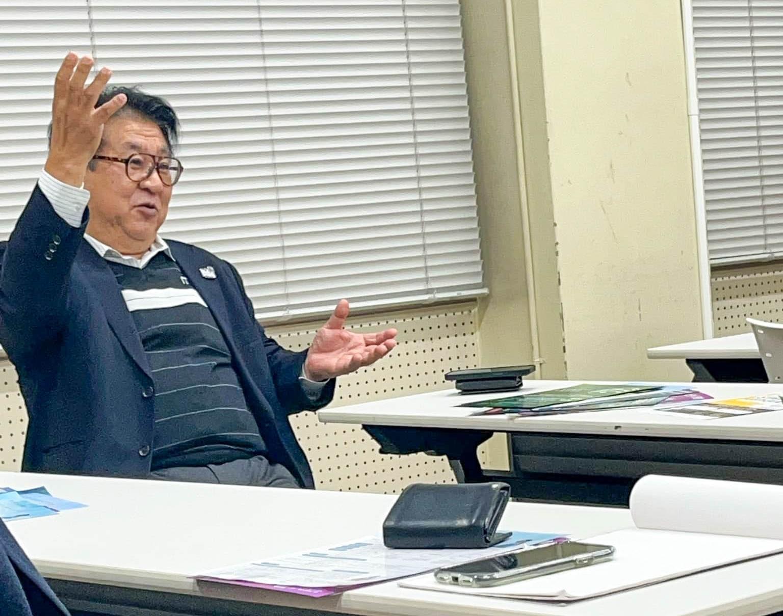 一般財団法人UPDATE EARTH理事長 福田氏