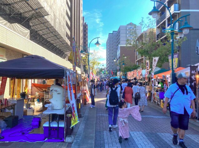 2023年の大曽根七夕まつりの模様