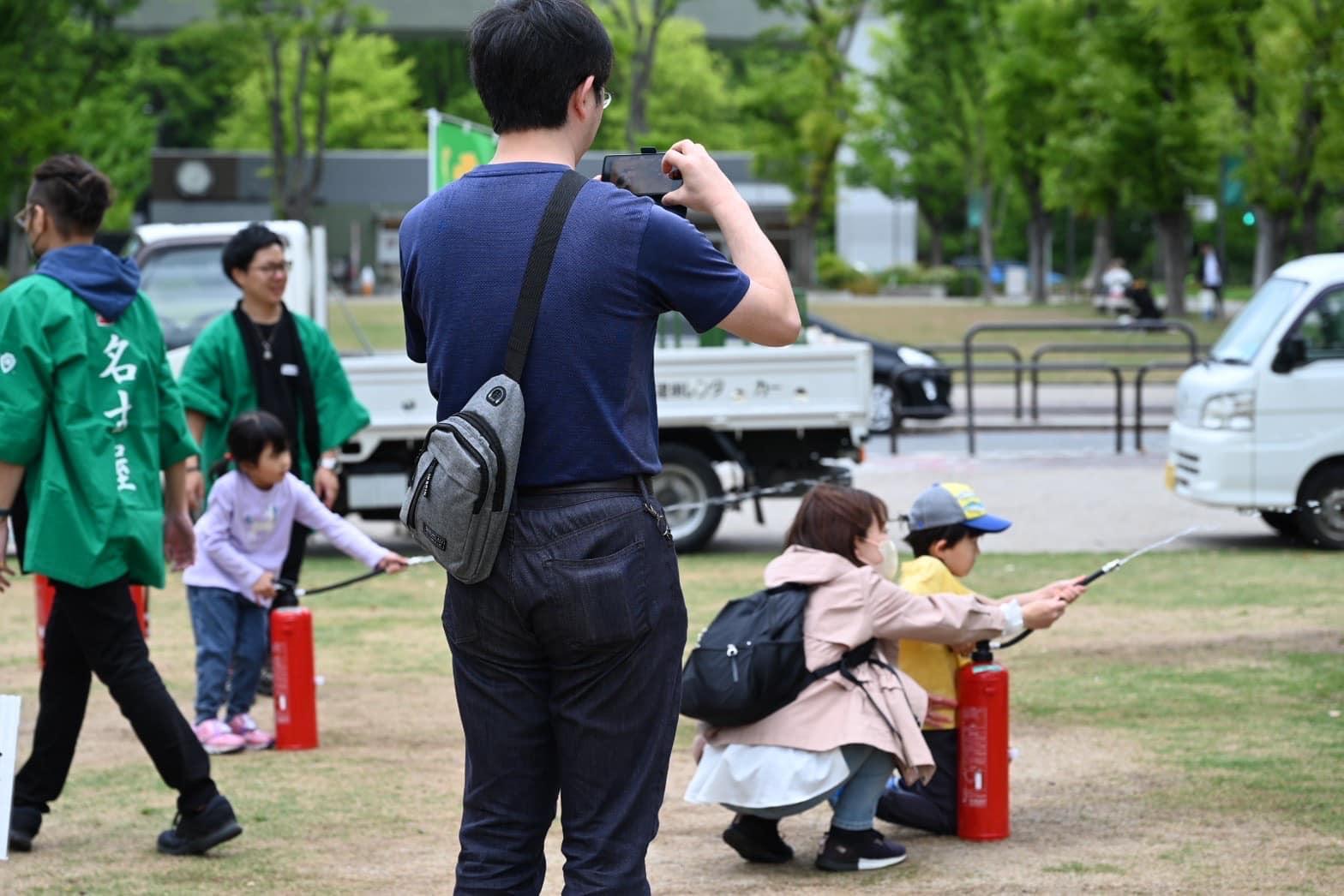 名古屋青年会議所は毎月様々なイベントを開催（写真：ヒサヤパーク防災まつり）
