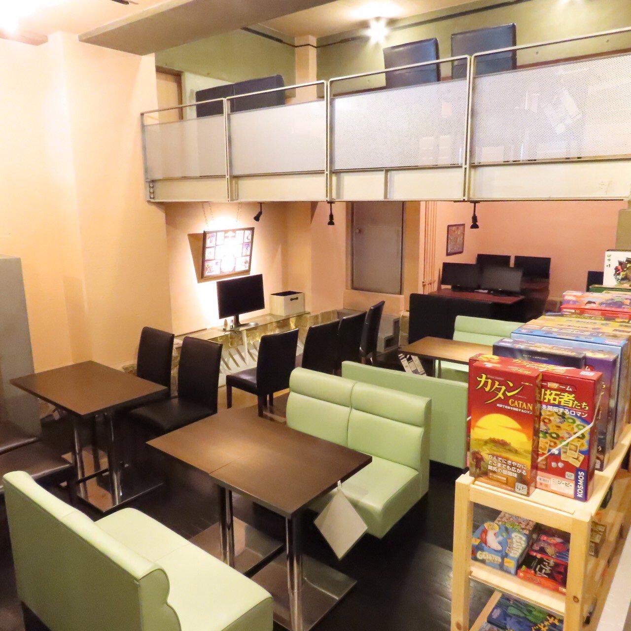 ゆったり楽しめるゲームフロアー（店舗提供写真）