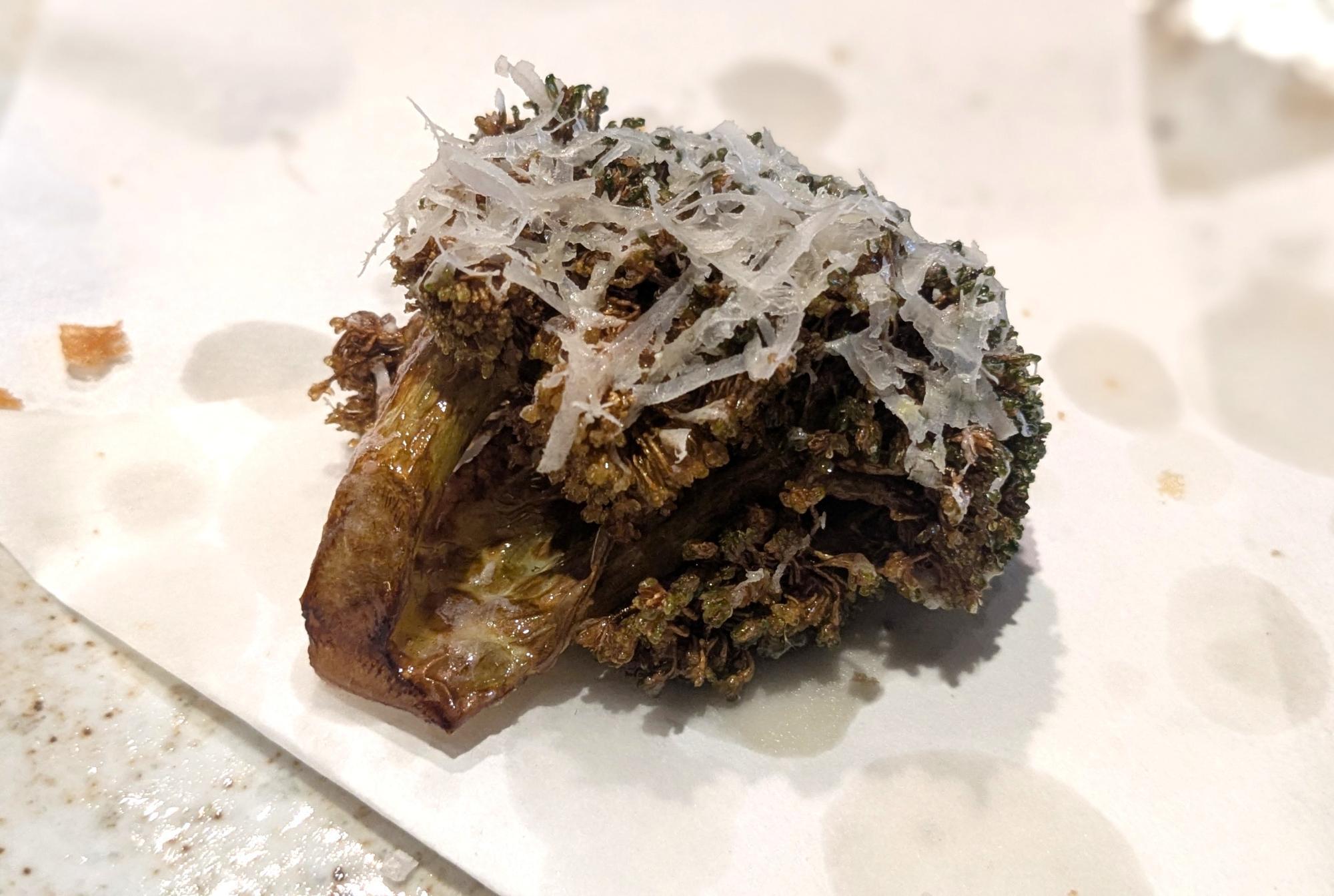 ブロッコリーのフリット